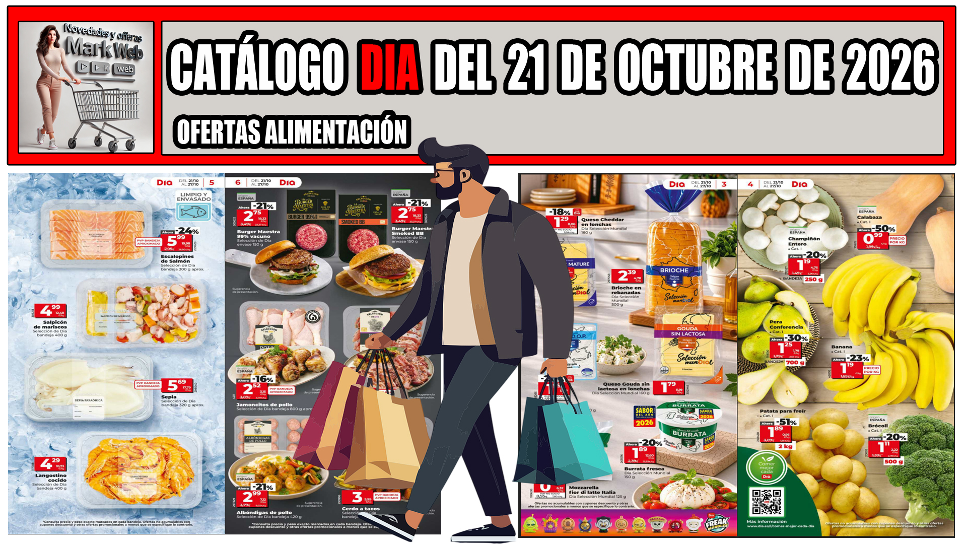Próximo folleto DIA del 21 al 27 de octubre de 2026: ofertas y precios