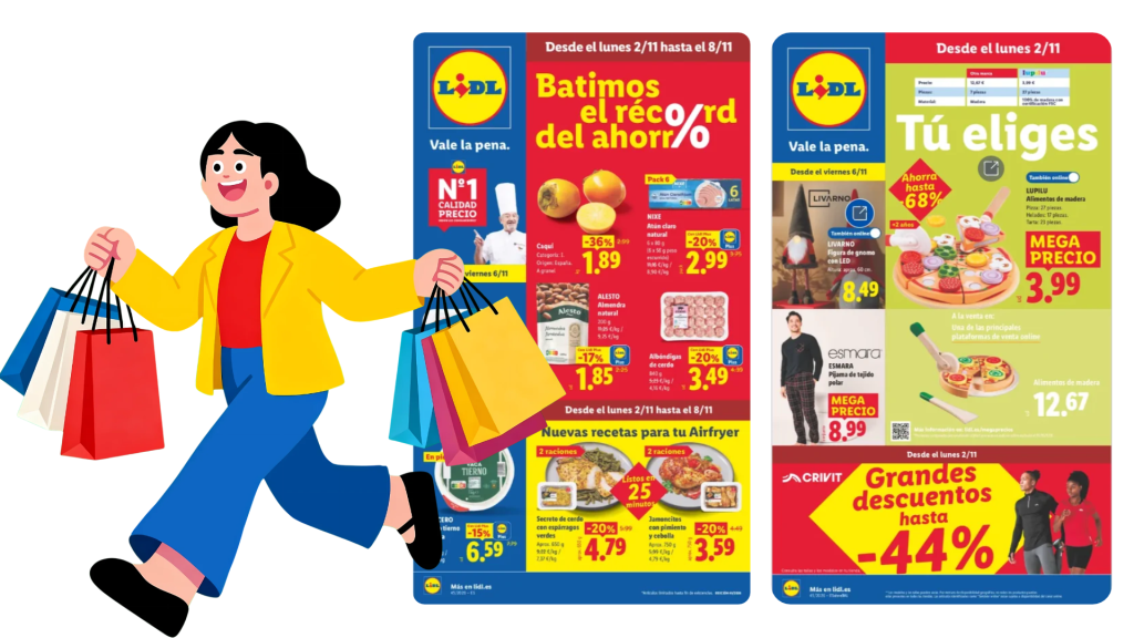 Ofertas Lidl noviembre 2026: todos los folletos de Alimentación y Bazar del mes