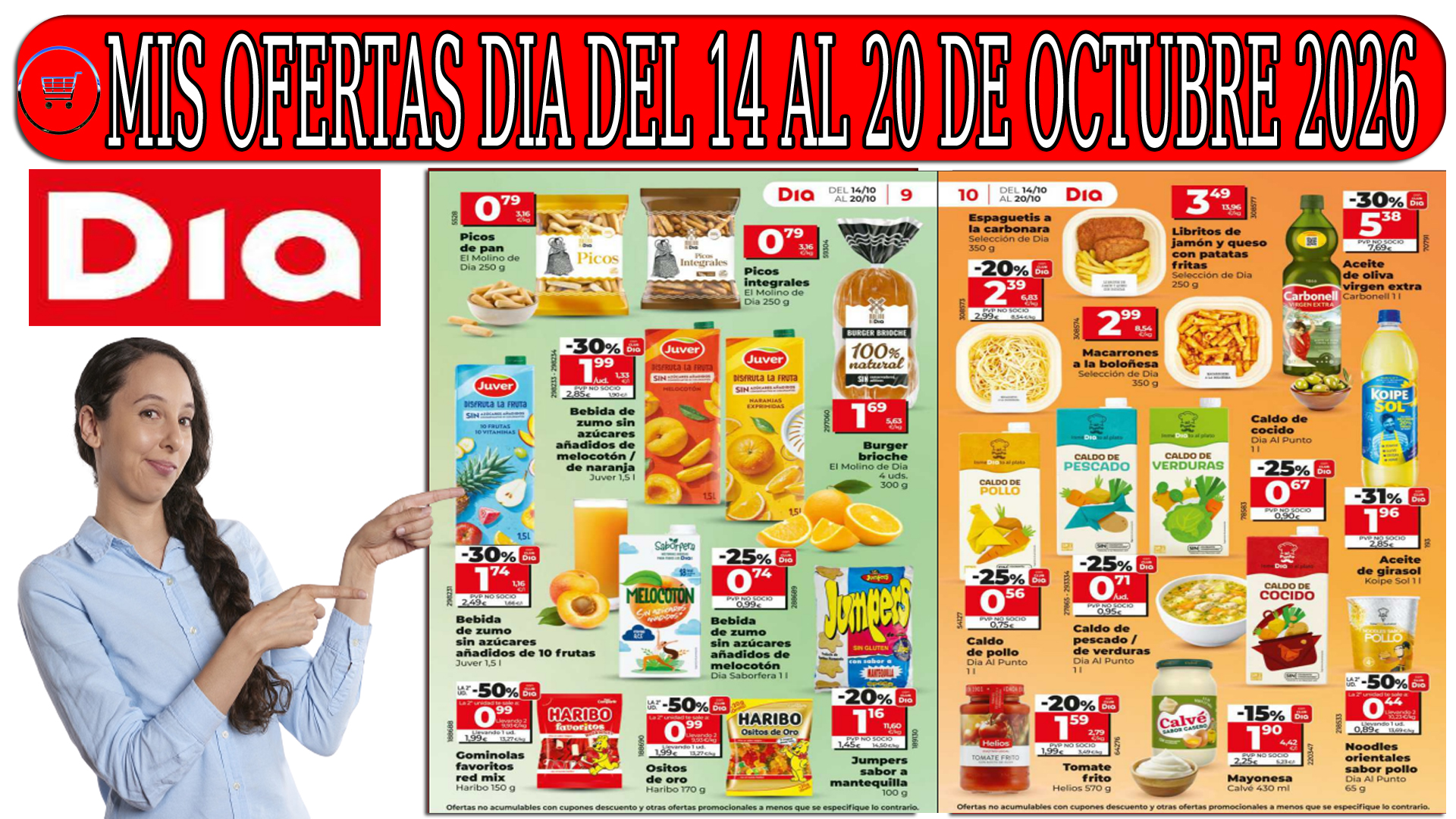 Preguntas frecuentes sobre el folleto de DIA del 14 al 20 de octubre de 2026