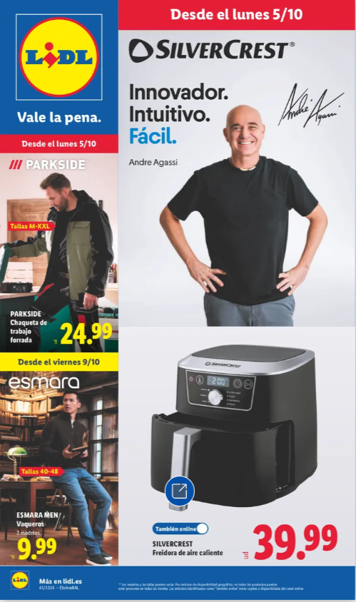 Folleto Lidl Bazar del 5 al 11 de octubre de 2026